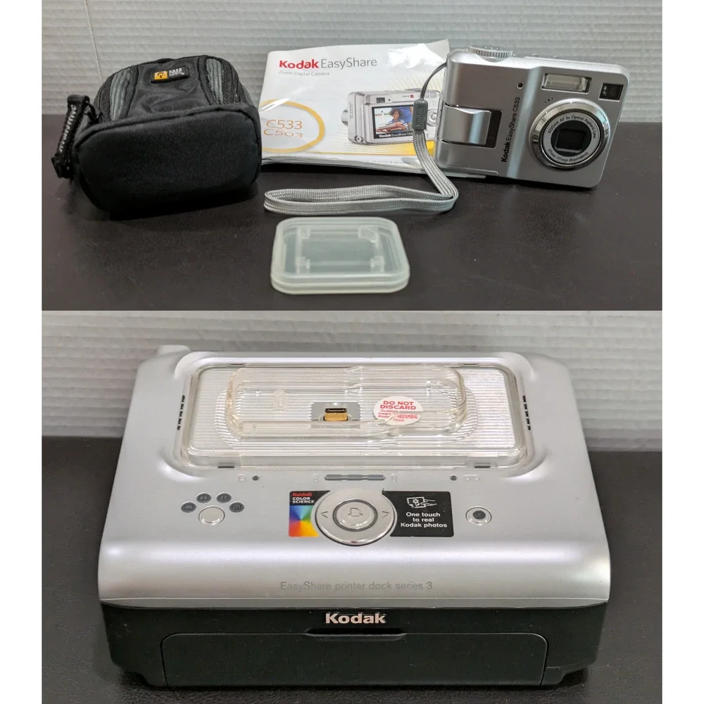 Kodak C533 Digital Camera 5.0 MP with EasyShare Series 3 Digital Photo‎ Printer